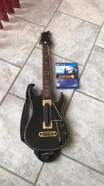 PlayStation 4 guitar Hero game plus gitaar, Ophalen of Verzenden, Zo goed als nieuw