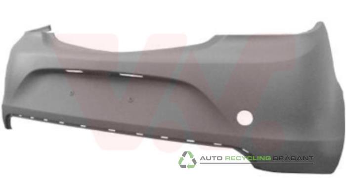 Achterbumper van een Opel Insignia, 12 maanden garantie, -, -, Opel
