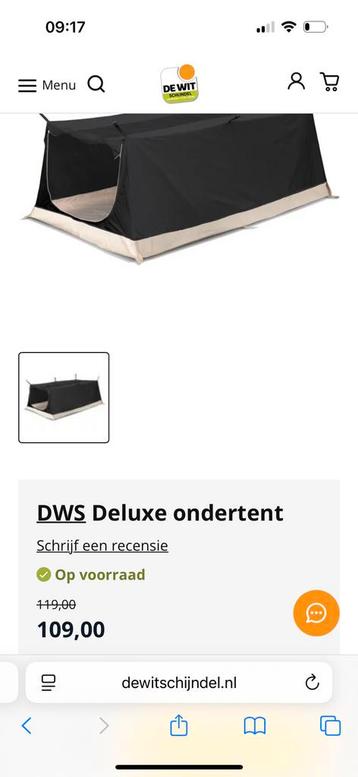 Cabanon Mercury luxe ondertent - 2 stuks! beschikbaar voor biedingen