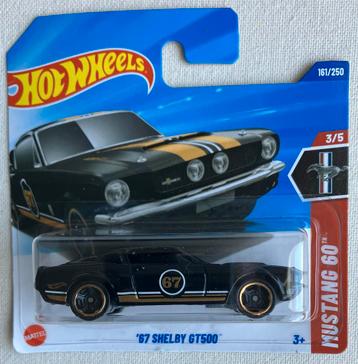 Hot Wheels '67 Shelby GT500 Mustang 60 Year Anniversary beschikbaar voor biedingen