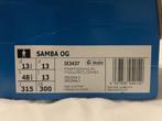Adidas Samba OG schoenen maat 48 2/3 – nooit gedragen, Ophalen, Wit, Nieuw, Sneakers of Gympen