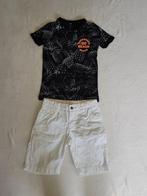 Prachtige witte HACKETT LONDON short in maat 122-128., Kinderen en Baby's, Broek, Verzenden, Zo goed als nieuw, Hackett