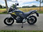 HONDA CB500X  ABS 2015 ZWART 35KW 48PK A2 CB500 X H.I.S.S, Motoren, Motoren | Honda, 2 cilinders, Bedrijf, Sport, 471 cc