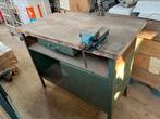 Werkbank 110cm lang, Ophalen, Gebruikt, Bankschroef