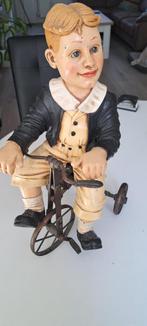 Oude stenen beeld.  / pop. Op. Fiets, Antiek en Kunst, Ophalen of Verzenden