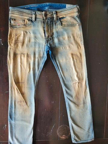 CLASSIC DIESEL THAVAR SLIM SKINNY STRETCH DESTROY JEANS32/30 beschikbaar voor biedingen