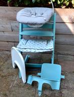 Zeer compleet! Tripp Trapp, newborn, babyset, tray,kussenset, Ophalen, Gebruikt, Meegroeistoel