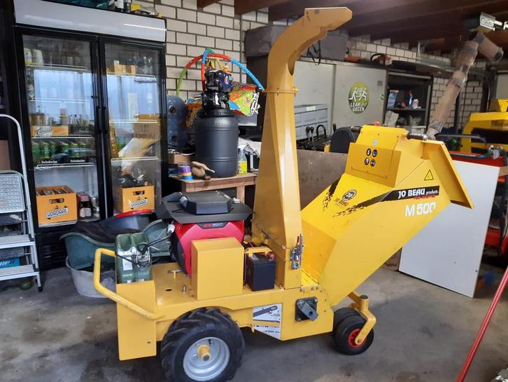 Jo Beau M500 zelfrijdende hakselaar uit 2018, 495 uur, Tuin en Terras, Hakselaars, Gebruikt, Benzine, Ophalen