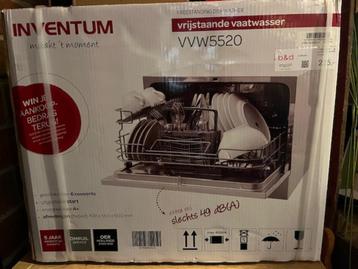 Compacte vrijstaande Vaatwasser Inventum VVW5520 -NIEUW- beschikbaar voor biedingen