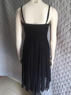 Montego zwart jurkje 38 (2b16), Tweedehands verkoop, Zwart, Ophalen of Verzenden, Boven de knie