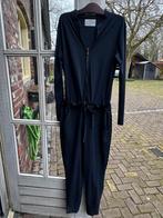 Jumpsuit donkerblauw met rits Jane Lushka xl/xxl, Verzenden, Zo goed als nieuw, Maat 46/48 (XL) of groter, Blauw