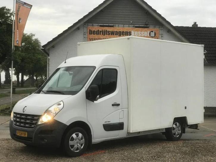 Renault Master T35 2.3 dCi 145 Euro 5 Koffer Bakwagen Trekha, Auto's, Bestelauto's, Bedrijf, Te koop, ABS, Airconditioning, Alarm
