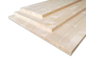 Meubelpaneel | Massief vuren hout | 18, 27 en 40 mm dik beschikbaar voor biedingen