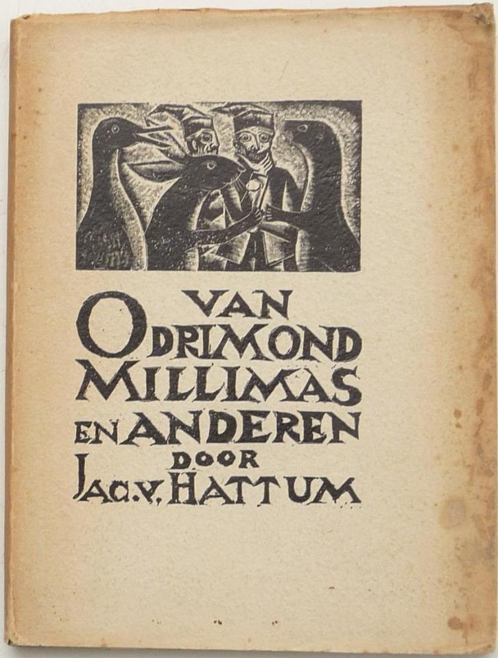 Van Odrimond Millimas, Hattum; Uitg Terwee; Datum 1941;, Boeken, Literatuur, Gelezen, Ophalen of Verzenden