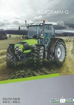 Folder Deutz Agrofarm G, Ophalen of Verzenden, Gelezen, Tractor en Landbouw
