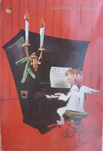 Gelukkig Nieuwjaar - engel speelt piano - 1961, Verzenden, 1960 tot 1980, Gelopen, Overige thema's