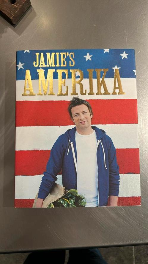 Jamie Oliver - Jamie's Amerika, Boeken, Kookboeken, Zo goed als nieuw, Ophalen of Verzenden