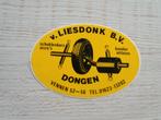sticker v.LIESDONK B.V. automaterialen te Dongen, Verzamelen, Ophalen of Verzenden, Zo goed als nieuw, Auto of Motor