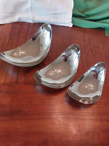 Georg Jensen Leaf schalenset glimmend beschikbaar voor biedingen