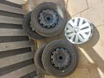 Polo 6r velgen banden 5x100, Auto-onderdelen, Banden en Velgen, Ophalen, 15 inch, 185 mm, Band(en)
