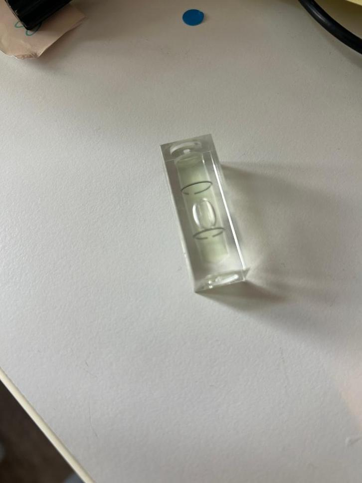 Universal VIAl bubble spirit tripod measuring, Huis en Inrichting, Lampen | Tafellampen, Gebruikt, Minder dan 50 cm, Ophalen of Verzenden