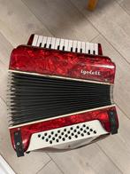Mooie harmonica Igolett, Gebruikt, Overige formaten, Toetsaccordeon, Ophalen