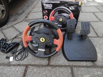 Thrustmaster T150 FERRARI stuur !! , 75 euro  beschikbaar voor biedingen