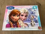 Frozen puzzel, 50 stuks, Ophalen of Verzenden, Zo goed als nieuw