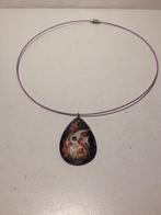 spang met hanger van koper met emaille, Verzenden, Nieuw, Overige materialen, Met hanger