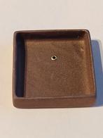 vloer wasbak in roestkleur / poppenhuisminiatuur, Ophalen, Nieuw, Gebruiksvoorwerp