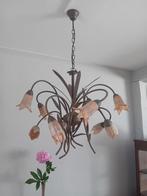 Murano kroonluchter met bijpassende staande lamp, Huis en Inrichting, Lampen | Kroonluchters, Ophalen, Zo goed als nieuw