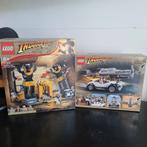Lego 2 sets Indiana Jones 77012, 77013 zgan, Ophalen of Verzenden, Zo goed als nieuw, Complete set, Lego