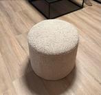 Leuke teddy poef kwantum, Huis en Inrichting, Ophalen, Minder dan 50 cm, Rond, Zo goed als nieuw