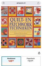 K. Guerrier - Quilt- en patchwork technieken, Ophalen of Verzenden, Zo goed als nieuw, K. Guerrier, Borduren en Naaien