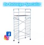 Alumexx Rolsteiger 135 x 250 x 6,2m + steigerbok s NIEUW, Doe-het-zelf en Verbouw, Steigers, Ophalen of Verzenden, Nieuw, Rolsteiger of Kamersteiger