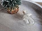 Vintage kerstbal paddenstoel glas 413, Diversen, Kerst, *, Gebruikt, *, Ophalen of Verzenden