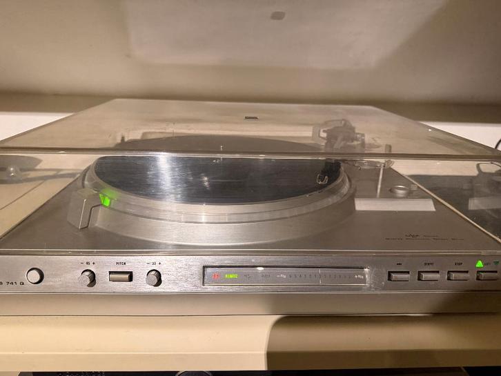 Dual CS 741Q met TKS 380E gereviseerd, Audio, Tv en Foto, Platenspelers, Zo goed als nieuw, Platenspeler, Dual, Pitch-regelaar