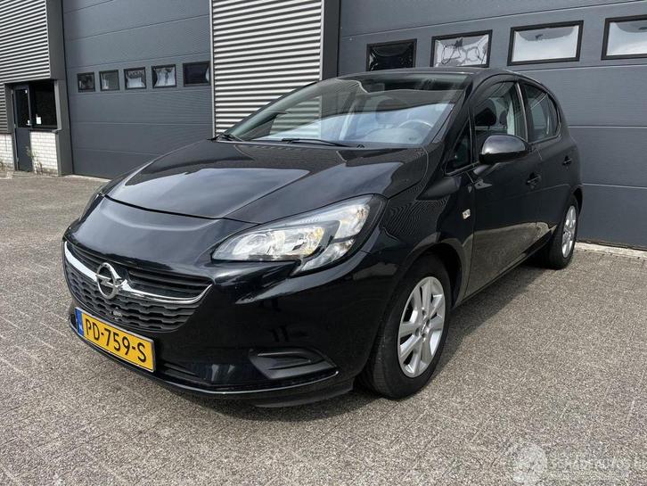 Opel Corsa 1.4i 5 DEURS / AIRCO / CRUISE (bj 2016), Auto diversen, Schadeauto's, Opel, Handgeschakeld, Benzine, Hatchback, Zwart