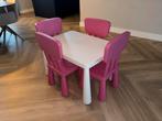 Ikea Mammut tafel met 4 stoelen, Huis en Inrichting, Ophalen