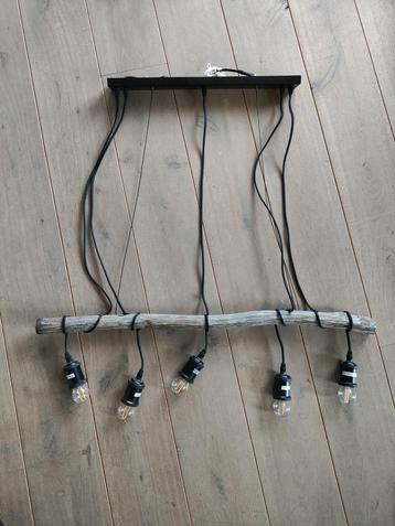 Hanglamp boomstam (incl. 5 lampen)  beschikbaar voor biedingen