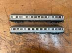 Roco 2x DB Silberling (N-Wagen) Rijtuigen H0, Gelijkstroom, Wagon, Ophalen of Verzenden, Zo goed als nieuw