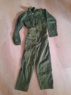 Groene overall, maat 152, alleen gebruikt voor musical, Ophalen of Verzenden, Zo goed als nieuw