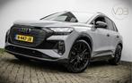 Audi Q4 e-tron 40 204pk SOH 91,4% 77 kWh Trekhaak Origineel, Auto's, Audi, Achterwielaandrijving, Gebruikt, Zwart, Origineel Nederlands