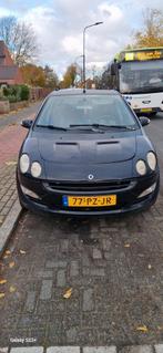 Smart ForFour 1.1 2005 Zwart, Auto's, Smart, Voorwielaandrijving, 74 pk, Zwart, Origineel Nederlands