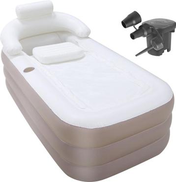 Mesa Living Opblaasbaar ligbad Opvouwbaar bad 152x78x41 cm beschikbaar voor biedingen