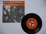 single RAY CHARLES - A TEAR FELL - ARTONE RECORDS, 1964, Ophalen of Verzenden, 7 inch, Overige genres, Single