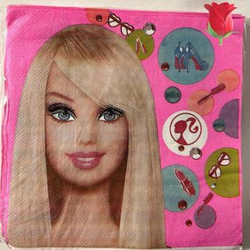 Barbie servetten € 0,20 per stuk 