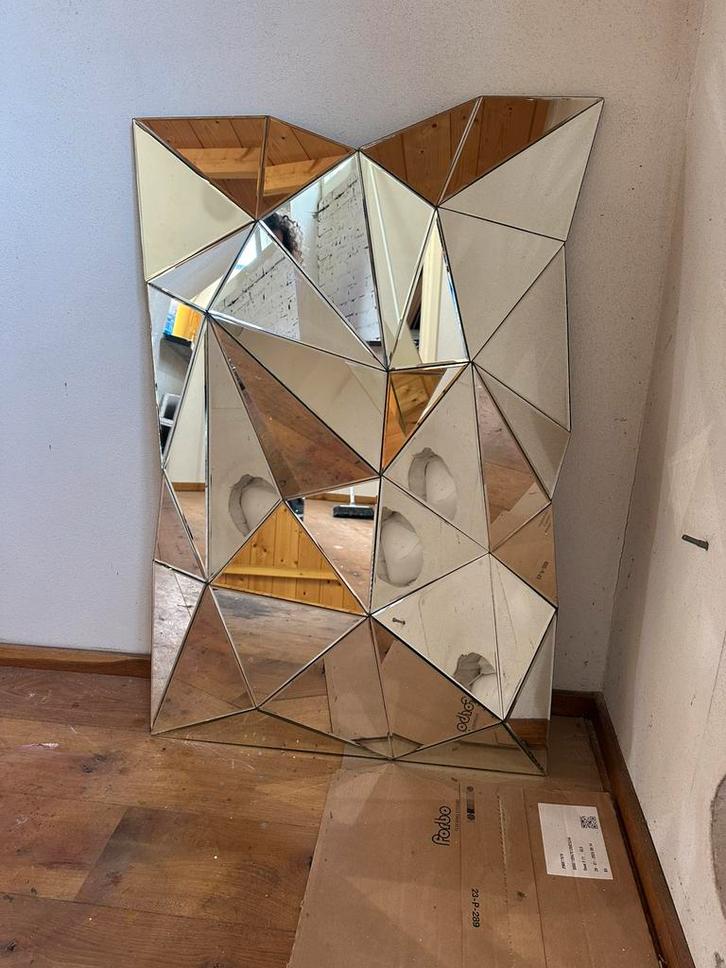 Eichholtz Boyton spiegel, Huis en Inrichting, Woonaccessoires | Spiegels, Zo goed als nieuw, Rechthoekig, Ophalen of Verzenden