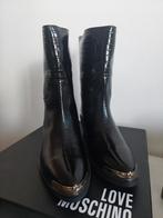 Nieuwe zwarte Love Moschino cowboy boots maat 40, Nieuw, Ophalen of Verzenden