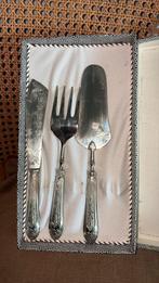 Vintage/Antiek taart vorkjes 800 zilver. DEP, Antiek en Kunst, Ophalen of Verzenden